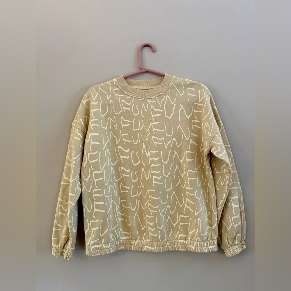 Bobo Choses Graphic Print Long Sleeve Cotton Sweater Sweatshirt Comfy Cozy